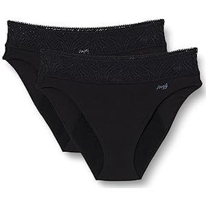 Sloggi Dames Hikini/Tai, zwart, S