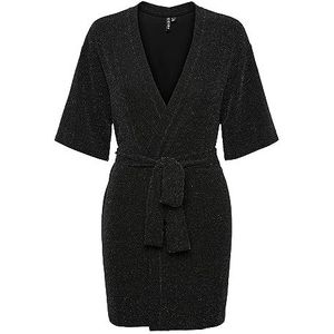 PCLINA 2/4 kimono, zwart, M