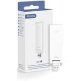 Aqara Smart Hub E1 (2,4 GHz Wi-Fi Vereist), aangedreven door USB-A, klein van omvang, Zigbee 3.0, functioneert als Wi-Fi-versterker (Hotspot), ondersteunt HomeKit, Alexa, Google Assistant, IFTTT