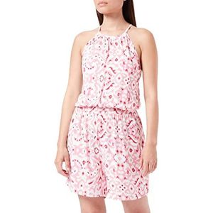 ONLY Dames Onlnova Life S/L Ilze Playsuit AOP Ptm Pants, Morning Glory/Aop: 304 Candy Ikat, S