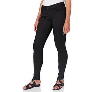 Mavi Adriana Jeans voor dames, zwart (Black Coated Sporty 26713), 25W x 30L