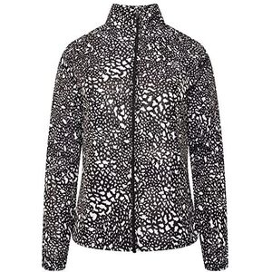 Dare2b ResilientIIWshell damesjas, zwart en wit stippenprint, 8
