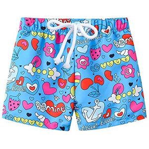 Little Hand Strandshorts voor jongens, zwemshorts voor jongens, sneldrogende badpakken voor jongens, leeftijd 2-3 jaar, blauw 1, Blauw 1, 2-3 Jaren