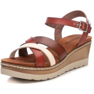 REFRESH 171785 damessandalen, camel, 37 EU, Kameel, 37 EU