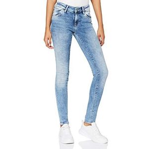 Mavi Adriana Skinny Jeans voor dames, Blauw (Licht Indigo Glam 23736), 26W / 30L