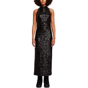 ESPRIT maxi-jurk met pailletten, zwart, L