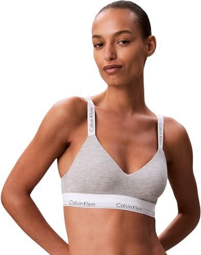 Calvin Klein - LGHTLY LINED BRALETTE - Grijs - Bralette