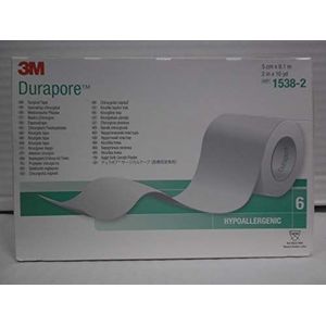 3M - DURAPORE Verband - H 51 x 9 - 14 m - 6 Stuks