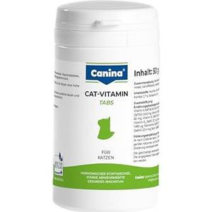 Canina Pharma CAT Vitamine Tabs Vet, 100 Stuk, 50 g