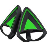 Razer Kitty Ears V2 - Universal Fit Clip-on Kitty Ears for Headsets (Clip-on Kitty Ears, Versatile, Adjustable Straps, 26g Lightweight Premium Silicone) Black