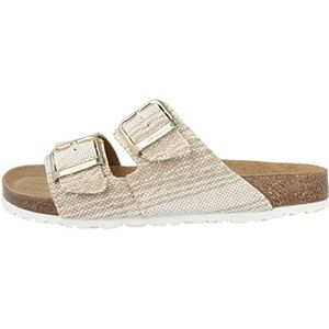 Tamaris Dames 1-1-27533-20 Pantoffels, jute wit, 42 EU, Jute Wit, 42 EU