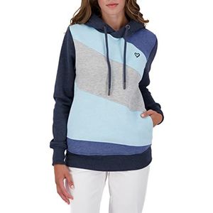 ALIFE and Kickin LeniAK A Sweat Sweatshirt met capuchon voor dames, marineblauw, gemêleerd, XL