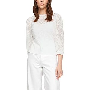 Q/S designed by Tuniek shirt voor dames, beige, 40