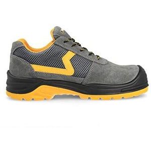Paredes - Carbono Plus - Veiligheidsschoenen - Grijs Geel - Splitleer - S1P SRC
