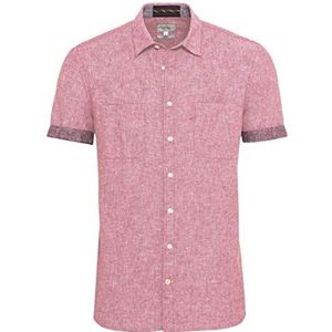 camel active Heren 4092385s49 Overhemd, deep rose, M