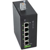 Wago 852-1411 - Schakelaar - 5-poorts Gigabit Ethernet PoE+ - 1 Gbps - Netwerkschakelaar