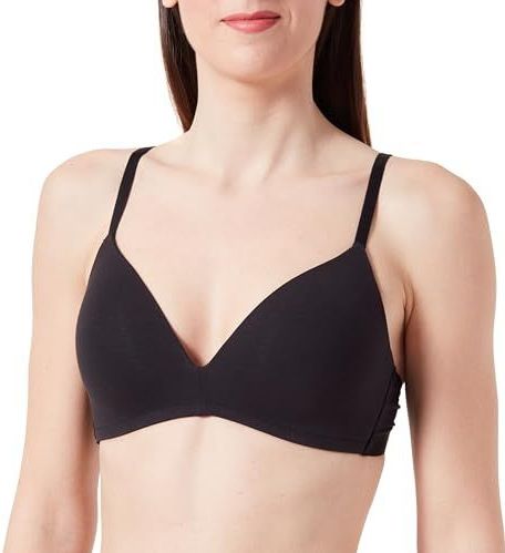 GO - Casual - BH - Zwart - Biologisch Katoen - Gewatteerde Cups