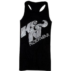 K en N 88-7040-XXL Tanktop Rommelig - Zwart