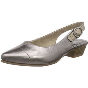 Jana dames 29400 slingback, Grijs Pewter 915, 37 EU Breed