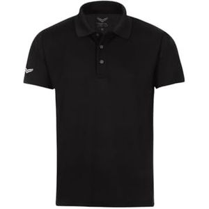 Trigema - Poloshirt - Zwart - Sportief - 100% Gerecycled Polyester