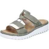 Rieker - V1396 Slippers - Offwhite/Schilf - Gezondheidsslippers