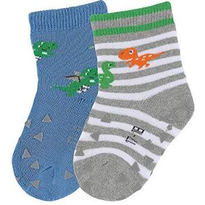 Sterntaler baby-jongens chaussettes Antidã£ârapantes Pour Ramper Dp dinosaures sokken