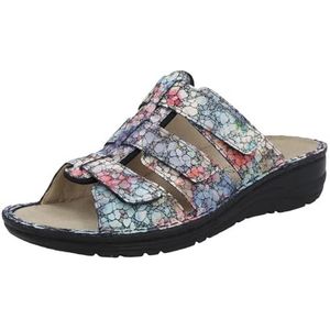 Berkemann Senta Pantoffels voor dames, Wit multicolor, 42 EU