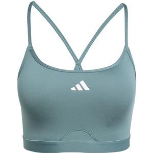 adidas Performance - Sportbustier Essentials - Groen - Polyester