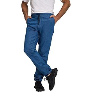 JP 1880 Jay-PI FLEXNAMIC Bikewear voor heren, moderne straight fit jeans, blauwe denim, maat XL, Blue Denim, XL