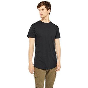 Urban Classics Long-fit T-shirt Zwart