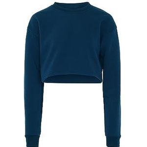 corbridge Sweatshirt voor dames, donker-turquoise, S