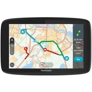TomTom GPS GO 620-6 inch, TomTom Traffic, Wereldkaarten, Updates via Wi-Fi, capacitief scherm (Gereviseerd)