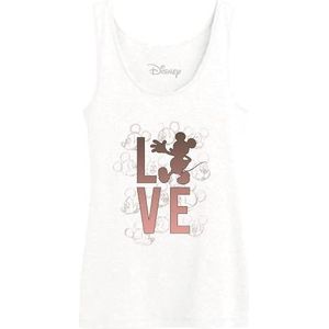 Disney Tanktop voor dames, Wit, XS