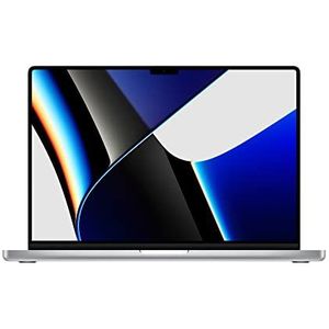 Apple 2021 MacBook Pro (16-inch, Apple M1 Pro‑chip met 10‑core CPU en 16‑core GPU, 16 GB RAM, 512 GB SSD) - zilver