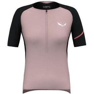 Salewa - Vento Am Hz - T-shirt - Dames - S/S - Hybride Merinowol en Durastretch