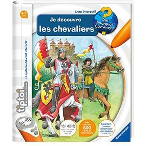 Ravensburger- tiptoi®- Livre interactif - Je découvre les chevaliers - Jeu éducatif électronique, sans écran - A partir de 4 ans - version française - 00 603