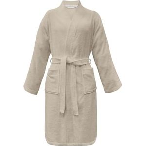 Herding Tom Tailor Kimono-badjas, maat M, 100% katoen, Classic badjas beige (sunny Sand)