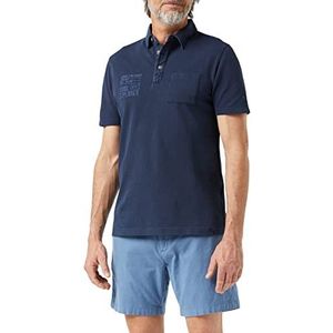 camel active Poloshirt voor heren, blauw (Navy Core Los 19), S