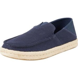TOMS - Alonso Loafer - Flat - Navy Heritage - Canvas Suede