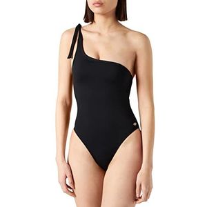 Haute pression Badpak voor dames, eendelig, zwart, 34