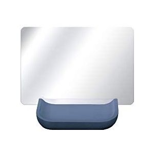 Kleine Wolke cosmeticaspiegel met kleine wolken, tray spiegel, glas/polyresin, afmetingen: ca. 12 x 17,3 cm.