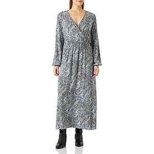 SOYACONCEPT Dames SC-Jasmin 2 damesjurk jurk, lichtblauw combi, Large, Lichtblauw combi., L