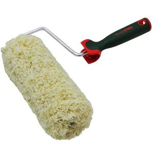 Nespoli Verfroller, 22 cm, tweekleurig voor gevels, Trilox, ergonomische twee-componenten handgreep, ideaal voor gevels