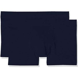 LVB Stretch katoenen boxershorts (2 stuks) voor heren, Blauw (blauw 007), S