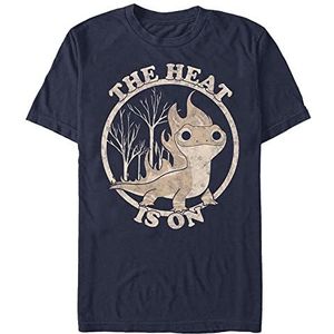 Disney Frozen Two - Heat Is On Unisex Crew neck T-Shirt Navy blue XL