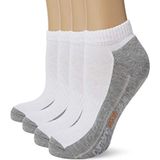 camano - Sokken - Grijs Gemêleerd / Oranje / Wit - 4 Pack