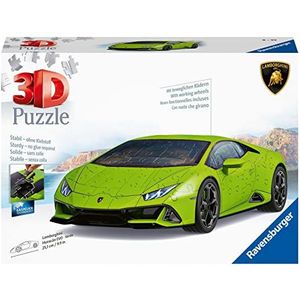 Ravensburger 3D Puzzel Lamborghini Huracán EVO Groen (108 Stukjes)