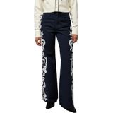 Wrangler - 70s Flare Jeans - Blauw - Katoen