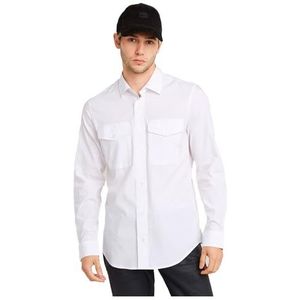 G-Star RAW Marine Slim overhemd, wit (White D24963-d701-110), XS