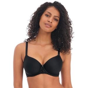 Freya Signature Underwire Spacer Bra T-shirt-beha voor dames, zwart, 75E